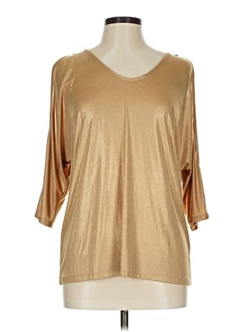 INC International Concepts 3/4 Sleeve T-Shirt (view 1)