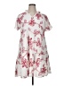 Kindred Print White Casual Dress Size XL - photo 1