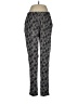Hue Print Black Casual Pants Size M - photo 1