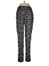 Hue Print Black Casual Pants Size M - photo 2