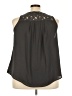 Torrid 100% Polyester Black Sleeveless Blouse Size 3X Plus (3) - photo 2