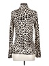 Vince Camuto Animal Print Ivory Long Sleeve Blouse Size S - photo 2
