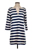 J.Crew Stripes Blue Casual Dress Size S - photo 1