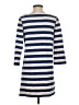 J.Crew Stripes Blue Casual Dress Size S - photo 2