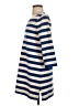 J.Crew Stripes Blue Casual Dress Size S - photo 5