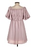 Unbranded 100% Polyester Solid Pink Casual Dress Size S - photo 2