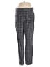 Gap Checkered-gingham Gray Casual Pants Size 2 - photo 1