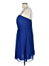 David's Bridal 100% Polyester Solid Blue Cocktail Dress Size 10 - photo 5