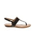 Tommy Hilfiger Black Sandals Size 6 - photo 1