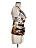 Marciano Orange Gray Sleeveless Blouse Size M - photo 4
