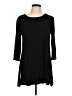 Joan Vass Black 3/4 Sleeve Top Size L - photo 1