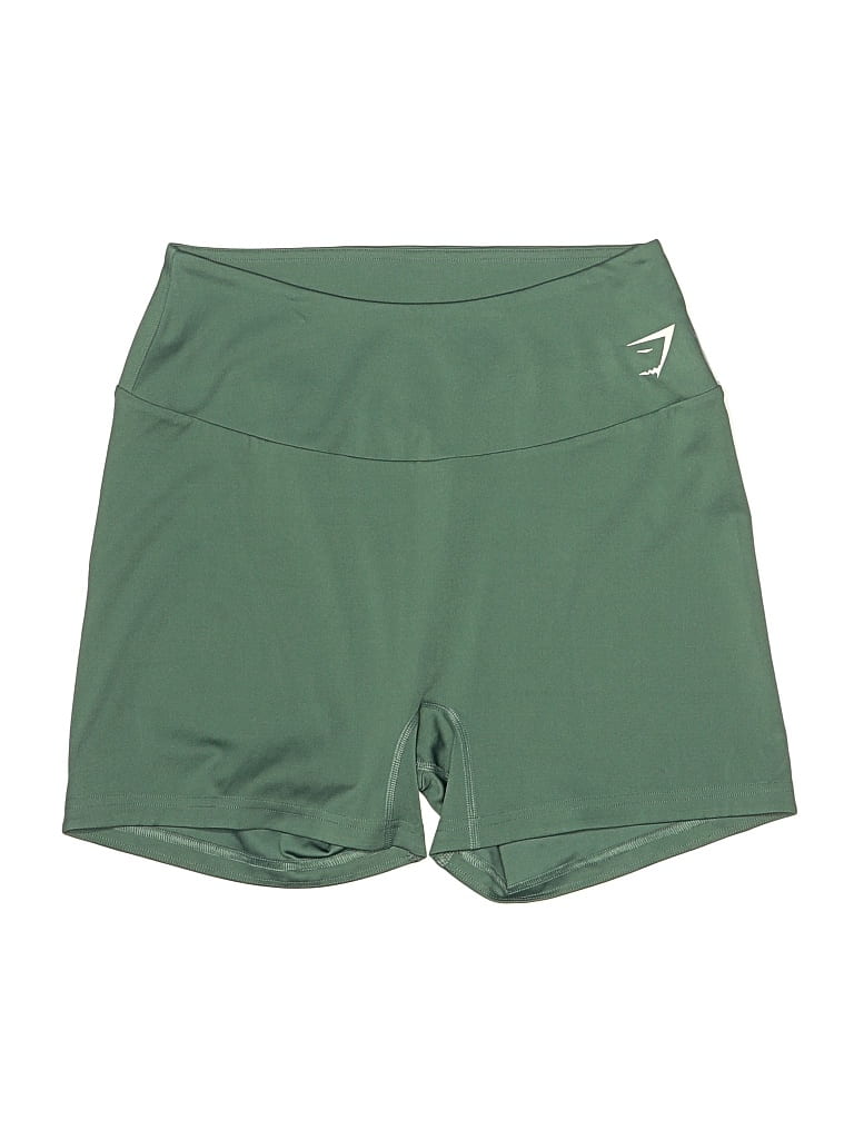 Pre-owned Gymshark Athletic Shorts In Green