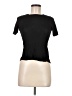 Assorted Brands 100% Viscose Black Short Sleeve Top Size M - photo 1
