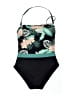 SKYE Tropical Black One Piece Swimsuit Size XS - photo 1