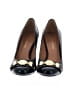 Tommy Hilfiger Black Blue Heels Size 6 1/2 - photo 2