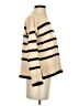 Staccato Stripes Tan Pullover Sweater Size S - photo 4