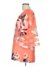 Unbranded 100% Polyester Orange 3/4 Sleeve Blouse Size L - photo 5