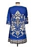 Young Threads Graphic Blue Casual Dress Size L - photo 2