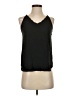 Ann Taylor LOFT 100% Polyester Black Tank Top Size XXS - photo 1