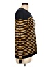 MICHAEL Michael Kors Stripes Yellow Pullover Sweater Size L - photo 4