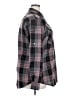 Unbranded Plaid Gray Black Long Sleeve Button-Down Shirt Size 2X - photo 4