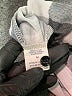 Win Win Checkered-gingham Silver Long Sleeve Button-Down Shirt Size M - photo 8