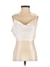 Miss Love 100% Polyester Ivory Tank Top Size S - photo 1