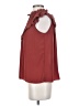 Max Studio 100% Polyester Burgundy Sleeveless Blouse Size XS - photo 5