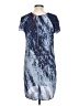 Eight Sixty 100% Polyester Tie-dye Blue Casual Dress Size L - photo 2