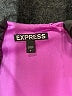 Express 100% Polyester Solid Purple Cocktail Dress Size 0 - photo 7