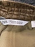Zara Metallic Gold Casual Pants Size XS - photo 3
