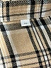 Unbranded 100% Polyester Plaid Tan Long Sleeve Blouse Size XL - photo 7