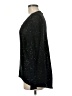 2 Chic Metallic Black Pullover Sweater One size - photo 5