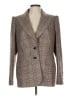 Escada Plaid Gray Blazer Size EU 44 / US 14 - photo 1