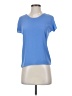 Ann Taylor LOFT 100% Polyester Blue Short Sleeve Top Size XXS - photo 1