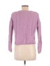 Pink Rose Purple Pullover Sweater Size S - photo 2