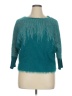 Jennifer Lopez Teal Pullover Sweater Size XL - photo 1