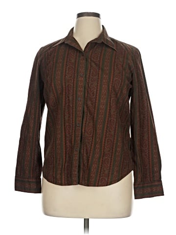 Chaps Long Sleeve Button-Down Shirt (view 1)