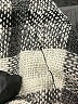 Unbranded Plaid Chevron-herringbone Gray Brown Poncho Size P (petite) - photo 7