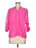 Xtaren 100% Polyester Pink 3/4 Sleeve Blouse Size M - photo 1