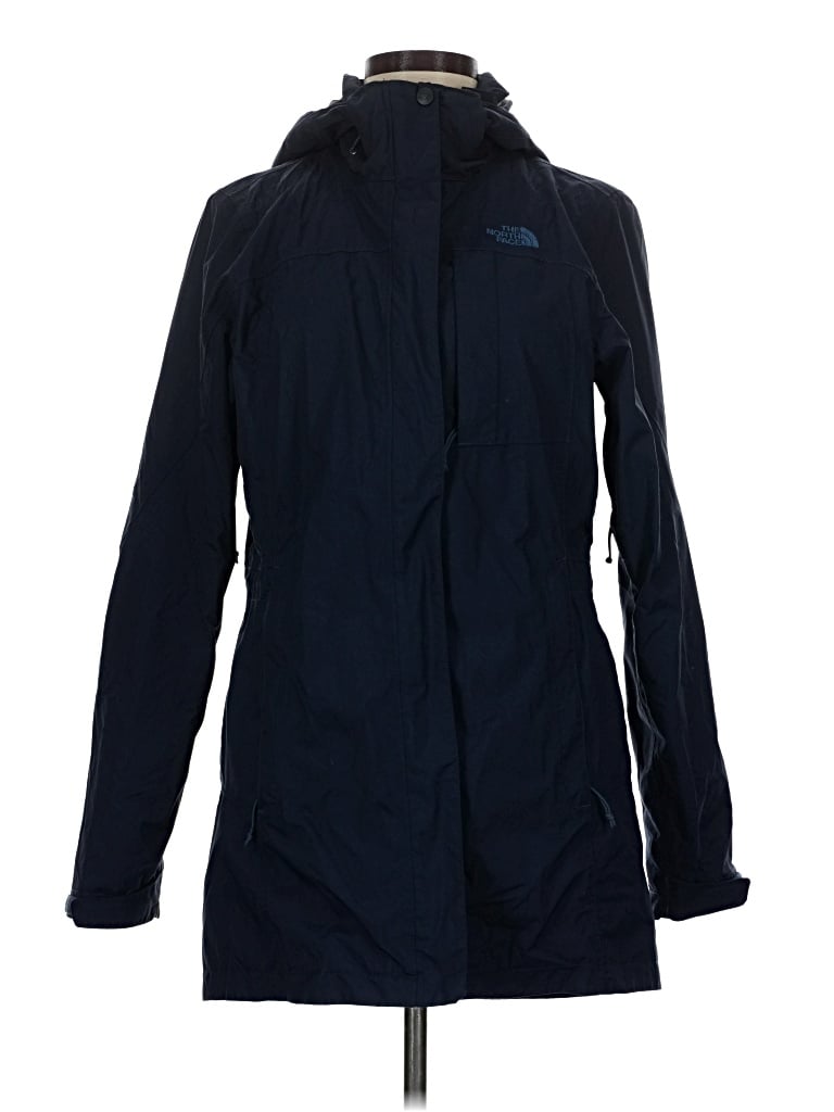 Pre-owned The North Face Raincoat In Blue