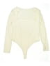 REORIA Ivory Bodysuit Size XL - photo 1