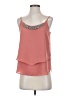 Studio Y 100% Polyester Pink Sleeveless Blouse Size S - photo 1