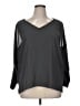 Juicy Couture 100% Polyester Gray 3/4 Sleeve Top Size XL - photo 1