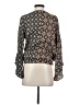 Angie Black Long Sleeve Blouse Size S - photo 2