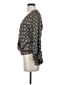 Angie Black Long Sleeve Blouse Size S - photo 5