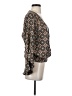 Angie Black Long Sleeve Blouse Size S - photo 4