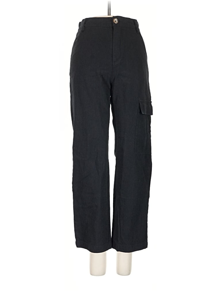 Pre-owned Miou Muse Cargo Pants In Black