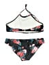 Ekouaer Floral Black Two Piece Swimsuit Size XXL - photo 2