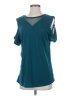 Umgee Teal Short Sleeve Top Size S - photo 1
